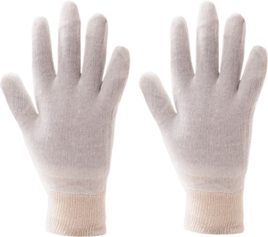 (A050) Beige Stockinette Knitwrist Glove (600 Pairs)