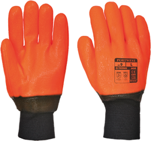 (A450) XL Weatherproof Hi-Vis Glove - Orange