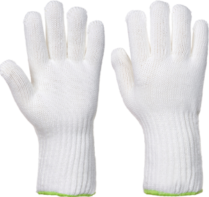 (A590) White Heat Resistant 250oC Glove