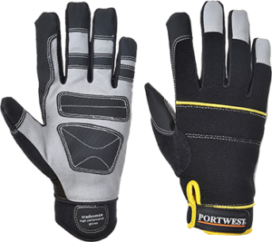 (A710) Black Tradesman - High Performance Glove