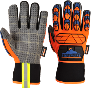 (A726) Aqua-Seal Pro Glove - Orange/Blue