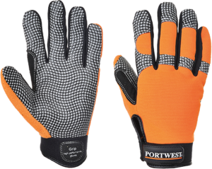 (A735) Orange Comfort Grip - High Performance Glove