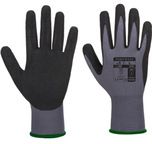 (AP62) Dermiflex Aqua Glove - Grey/Black