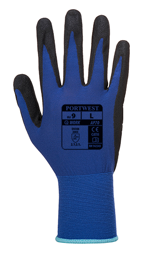(AP70) Nero Lite Foam Glove - Blue/Black