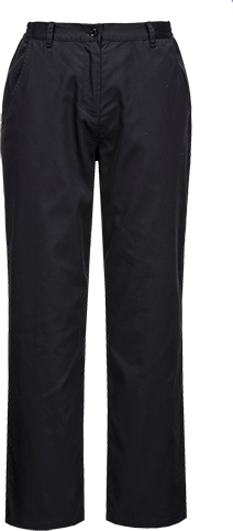 (C071) Black Rachel Ladies Chefs Trousers