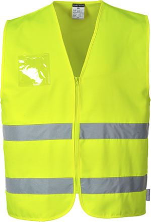 (C497) Hi-Vis Polycotton Vest