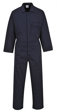 (C806) Navy Cotton Overall