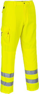 (E046) Yellow Hi-Vis Combat Trousers