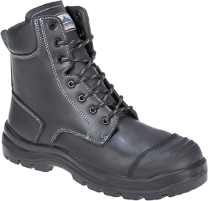 (FD15) Portwest Black Eden Safety Boot S3 HRO CI HI FO