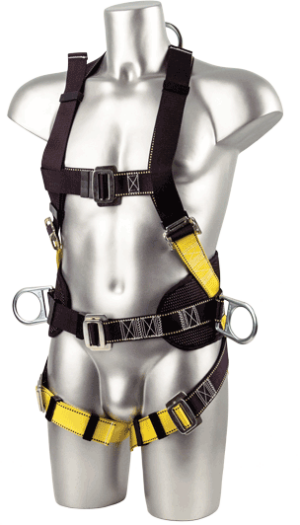 (FP15) Black Portwest 2 Point Harness Comfort Plus