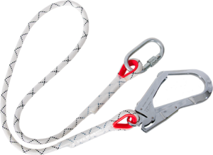 (FP20) White Kernmantle Lanyard
