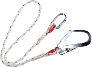 (FP21) White Single Lanyard