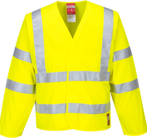(FR85) Hi-Vis Anti Static Jacket - Flame Resistant