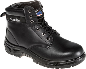 (FW03) Portwest Black Steelite Boot S3
