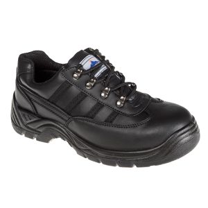 (FW25) Portwest Black Steelite Safety Trainer S1P