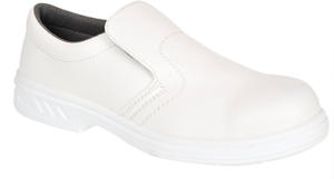 (FW58) Portwest White Occupational Slip On Shoe O2