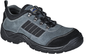 (FW64) Portwest Black Steelite Trekker Shoe S1P
