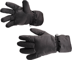 (GL10) Black Waterproof Ski Glove