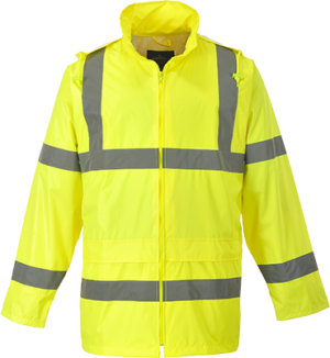 (H440) Hi-Vis Rain Jacket