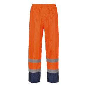 (H444) Hi-Vis Classic Contrast Rain Trouser