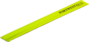 (HV04) Yellow Reflective Slap Wrap Band 41 X 4cm