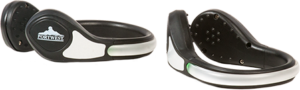 (HV08) Green Illuminated LED Shoe Clip