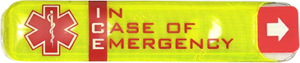 (ID10) Yellow ID Holder