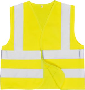 (JN14) Yellow Hi-Vis Junior Vest