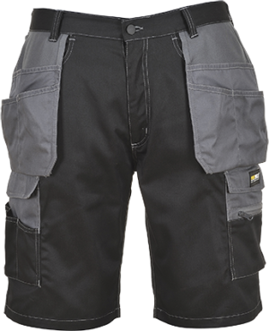 (KS18) Granite Holster Shorts - Black/Grey