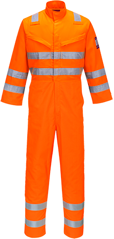 (MV91) Orange Modaflame Ris Coverall
