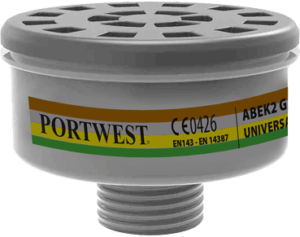 (P926) Black Abek2 Gas Filter Universal Tread (Pack of 4)