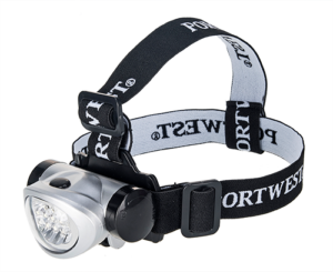 (PA50) Silver LED Head Light