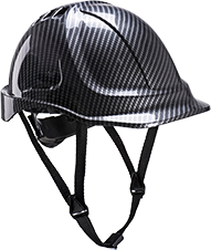 (PC55) Grey Endurance Carbon Look Helmet
