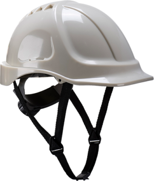 (PG54) White Endurance Glowtex Helmet