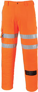(RT46) Orange Rail Combat Trousers