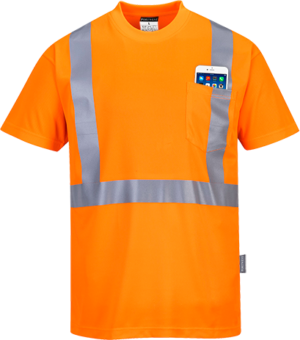 (S190) Hi-Vis Pocket T-Shirt