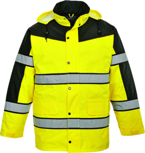 (S462) Yellow Hi-Vis Classic Two Tone Jacket