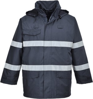 (S770) Navy Bizflame Rain Multi Protection Jacket