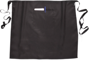 (S795) Black Waist Apron 120cm