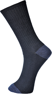 (SK13) Classic Cotton Sock - Black