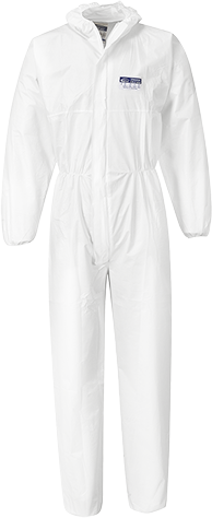 (ST40) Biztex Microporous Coverall Type 6/5 - White