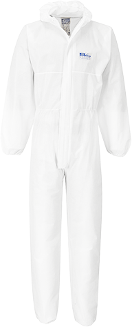 (ST80) Biztex SMS 5/6 FR Coverall - White