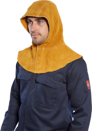 (SW33) Tan Leather Hood