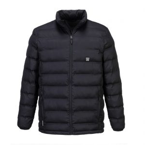 (S547) Black Ultrasonic Heated Tunnel Jacket