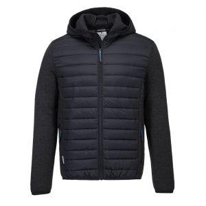 (T832) Grey Marl Baffle Jacket