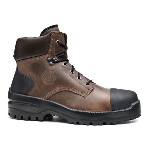 (B0741) Bison Top Safety Boot - Black/Brown