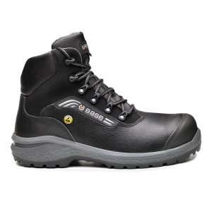 (B0893) Be Easy Top Black Safety Boots