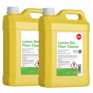 Lemon Floor Gel - 2 Pack (5 Litre Bottles)