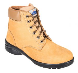 (FT41) Wheat Steelite Louisa Ladies Ankle Boot S3