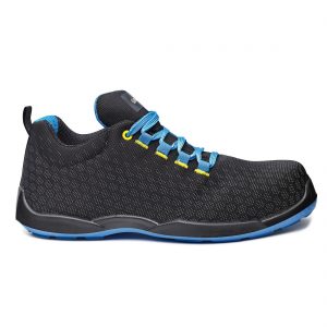 (B0677) Marathon Safety Trainer - Black/Blue